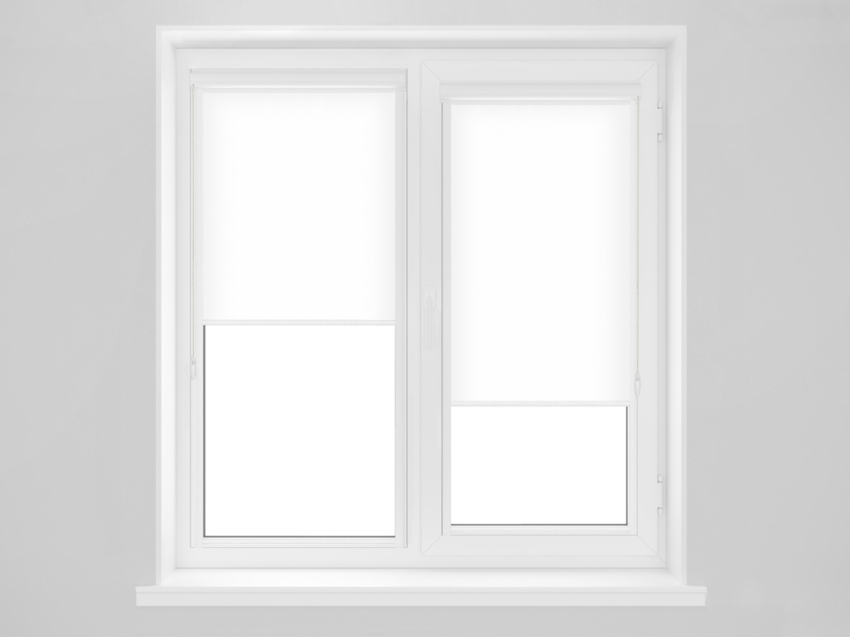 Рулонная штора 7074 на створку окна в коробе с направляющими - изображение 1 - заказать онлайн в салоне штор Benone в Павловском Посаде